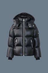 MACKAGE Jesse Lustrous Light Down Jacket for Kids (8-14 years) at Gravity NYC